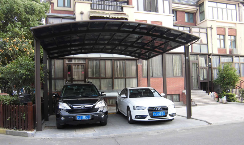 膜結構車棚與鋁合金車棚的最大區別！