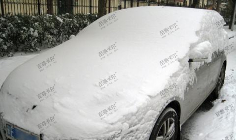 大雪來臨沒裝車棚的抓緊了，讓愛車安全過冬