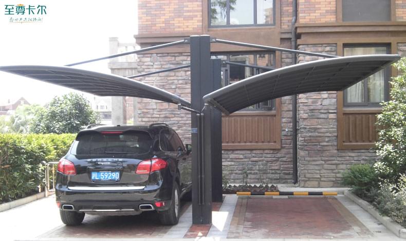汽車(chē)停車(chē)棚圖片大全？