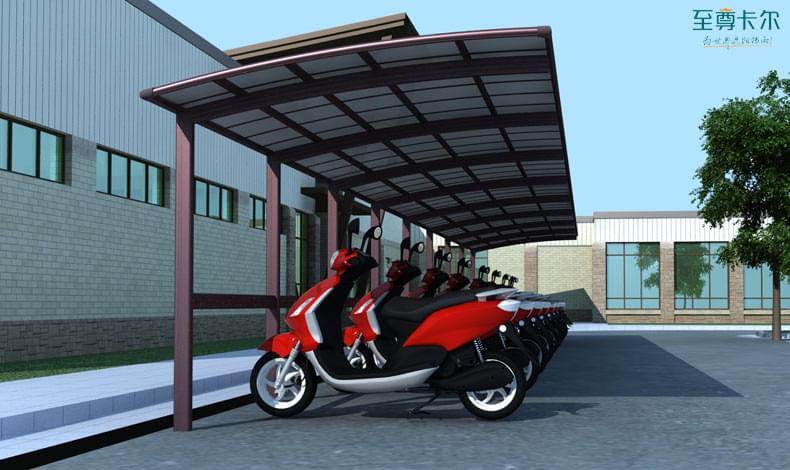 電動(dòng)車(chē)棚？北京電動(dòng)車(chē)雨棚廠(chǎng)家？